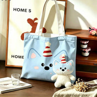 Cute Animal-Themed Tote Bag