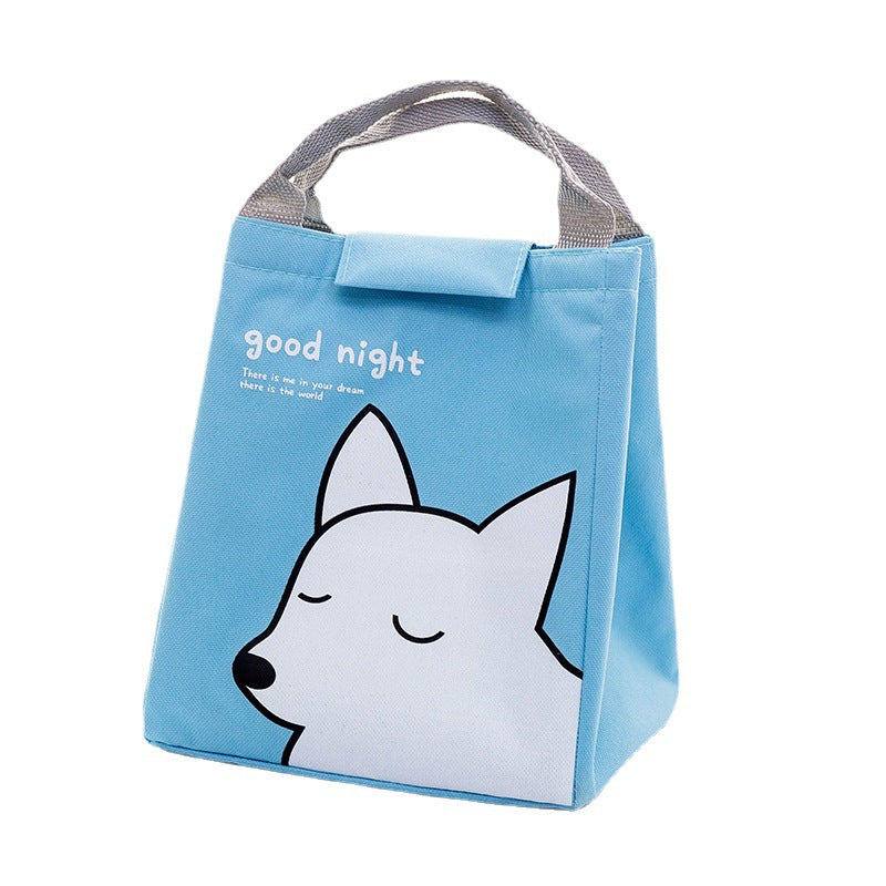 Cute Cat-Themed Insulated Lunch Bag