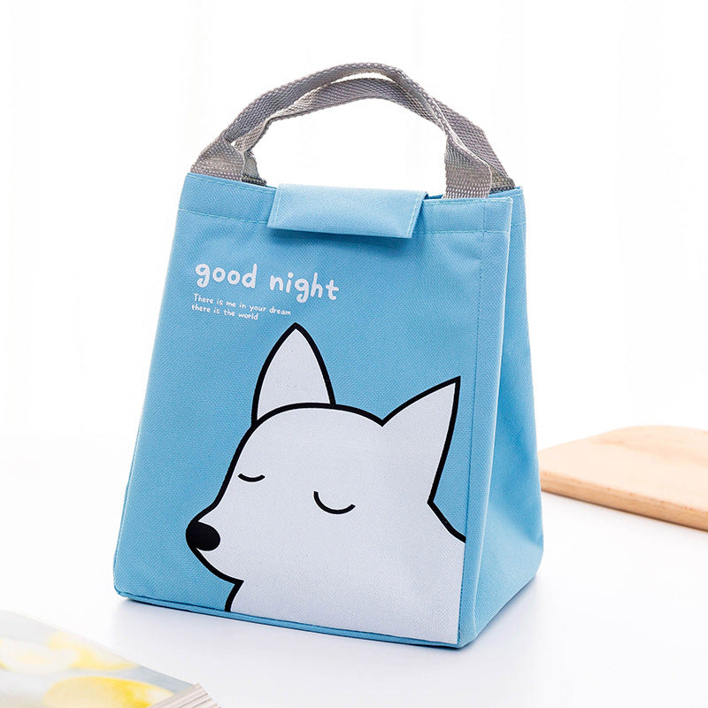 Cute Cat-Themed Insulated Lunch Bag