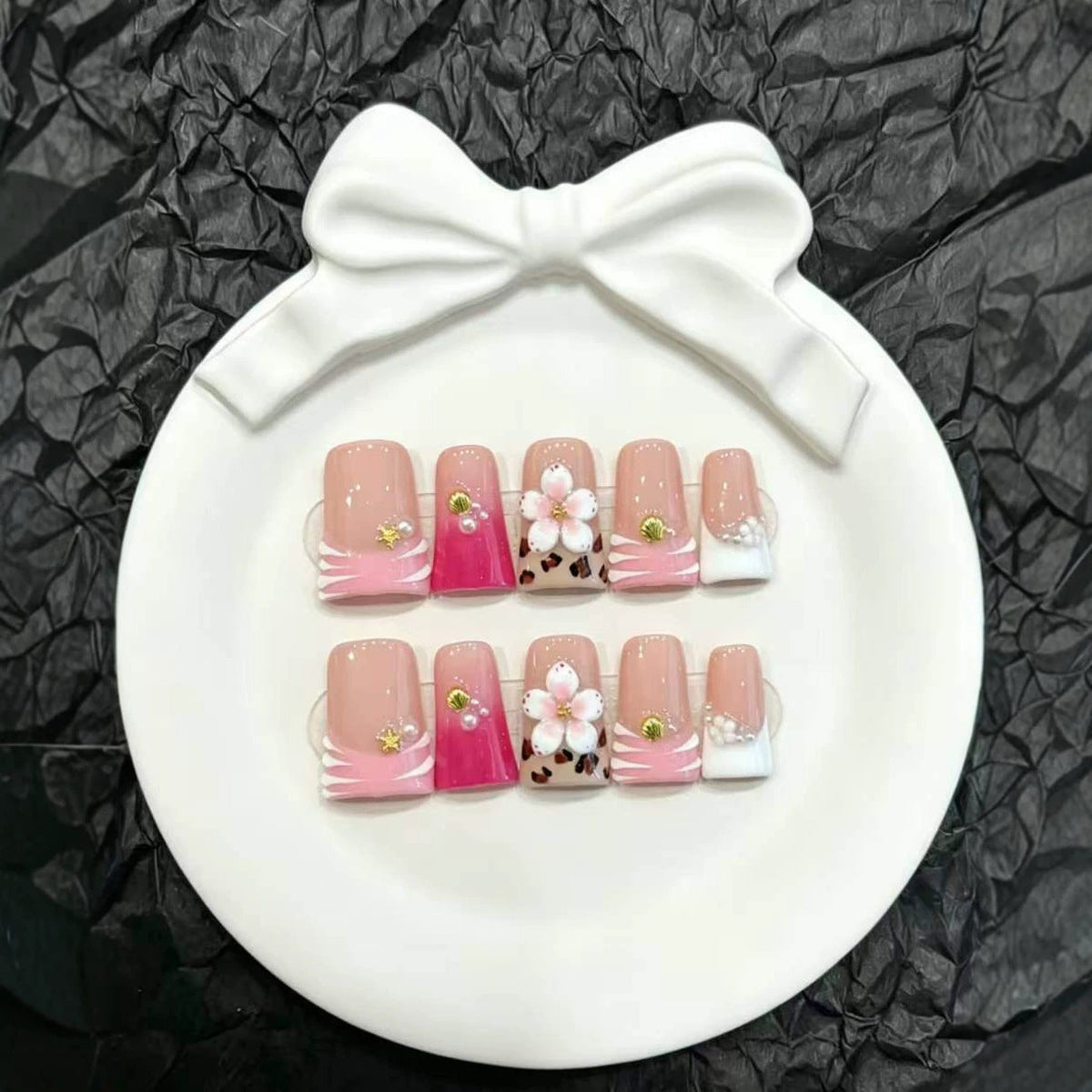 Decorative Acrylic Nail Set