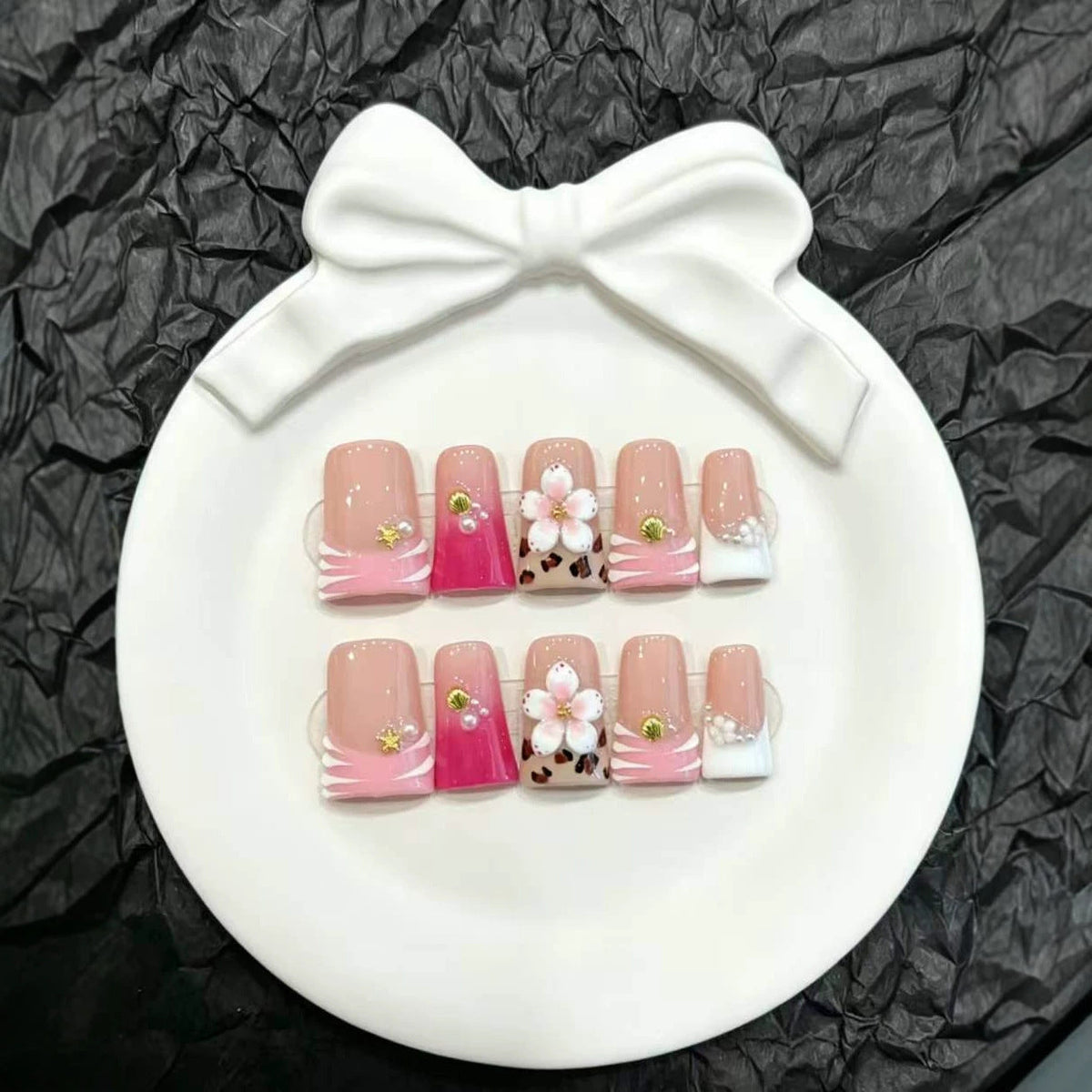 Decorative Acrylic Nail Set