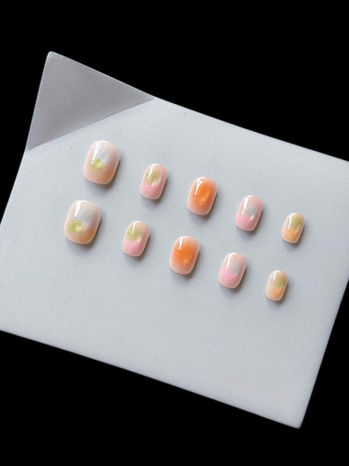Decorative Press-On Nail Art Set