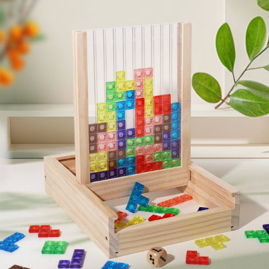 ECOBLOCK – Wooden Puzzle for Sustainable Fun & Brain Training