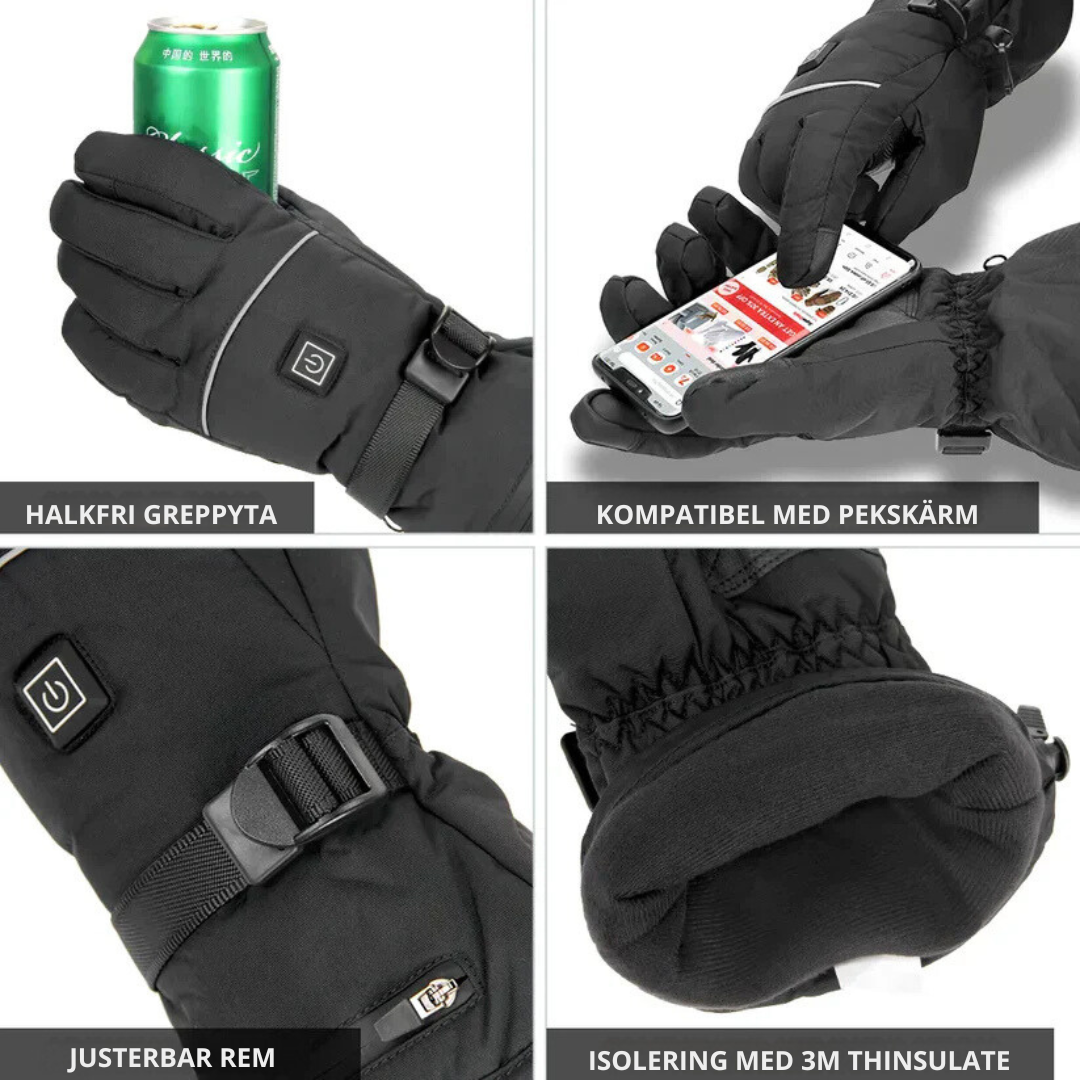 Electric Heated Gloves with 3M Thinsulate™ Insulation