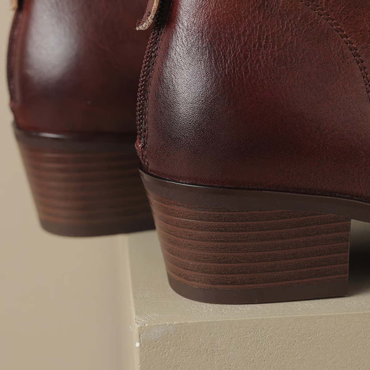 Elegant Back-Zip Ankle Boots