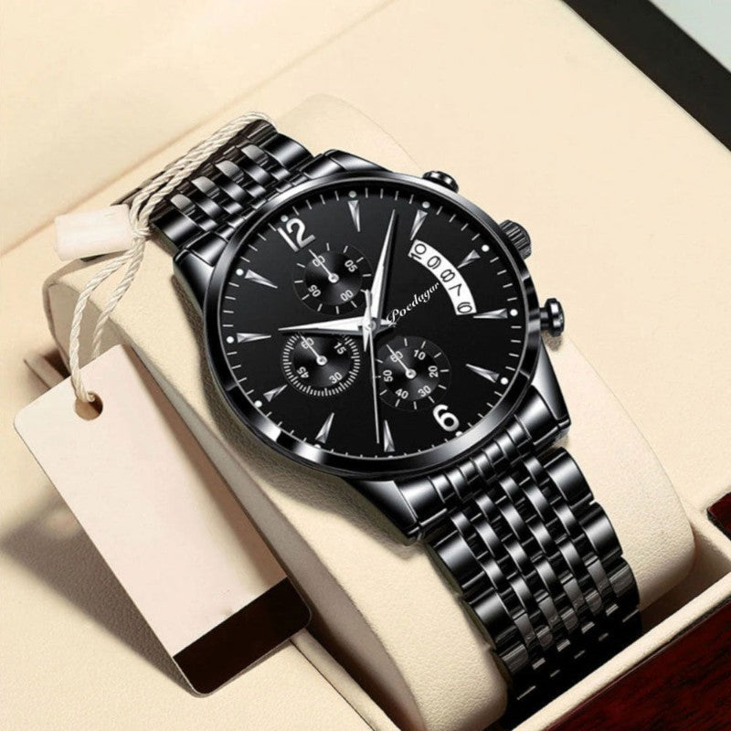 Elegant Multifunction Men's Chronograph Watch