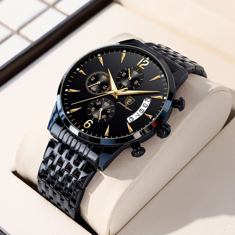 Elegant Multifunction Men's Chronograph Watch