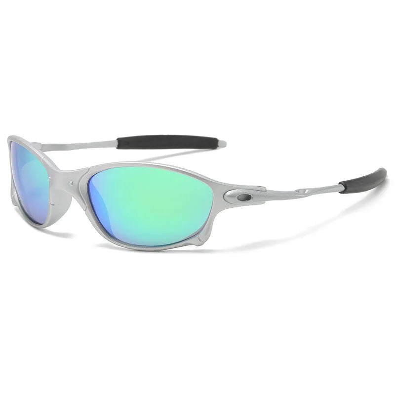 Emma Men's Polarized Sports Sunglasses - UV Protection, Light Metal Frame - Image 1