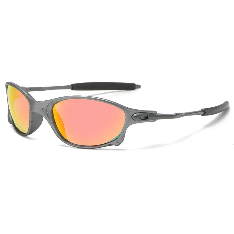 Emma Men's Polarized Sports Sunglasses - UV Protection, Light Metal Frame - Image 4