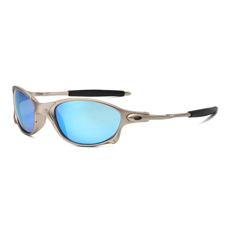 Emma Men's Polarized Sports Sunglasses - UV Protection, Light Metal Frame - Image 6