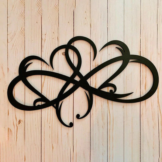 Endless Heart - Steel Wall Decor Metal Wall Art