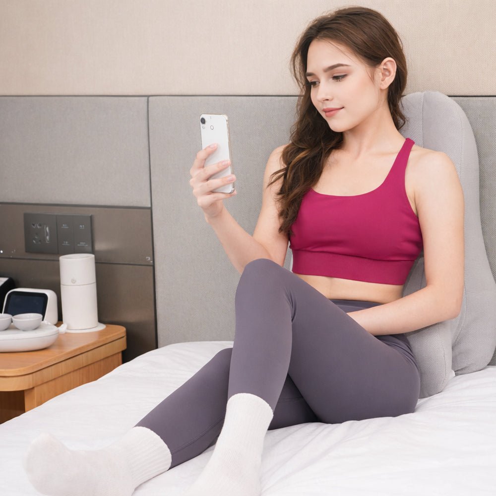 Ergonomic Memory Foam Wedge Pillow with Removable Neck Pillow