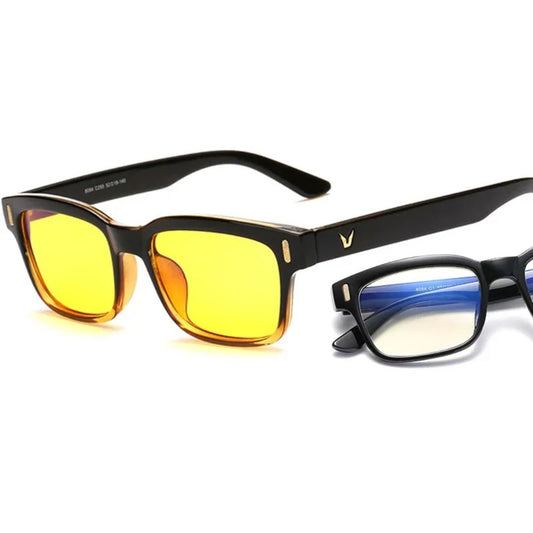 EyeShield Pro Blue Light Blocking Computer Glasses | With UV Protection - Reduces Eye Strain - Improves Sleep Quality - Relieves Eye Fatigue Charly