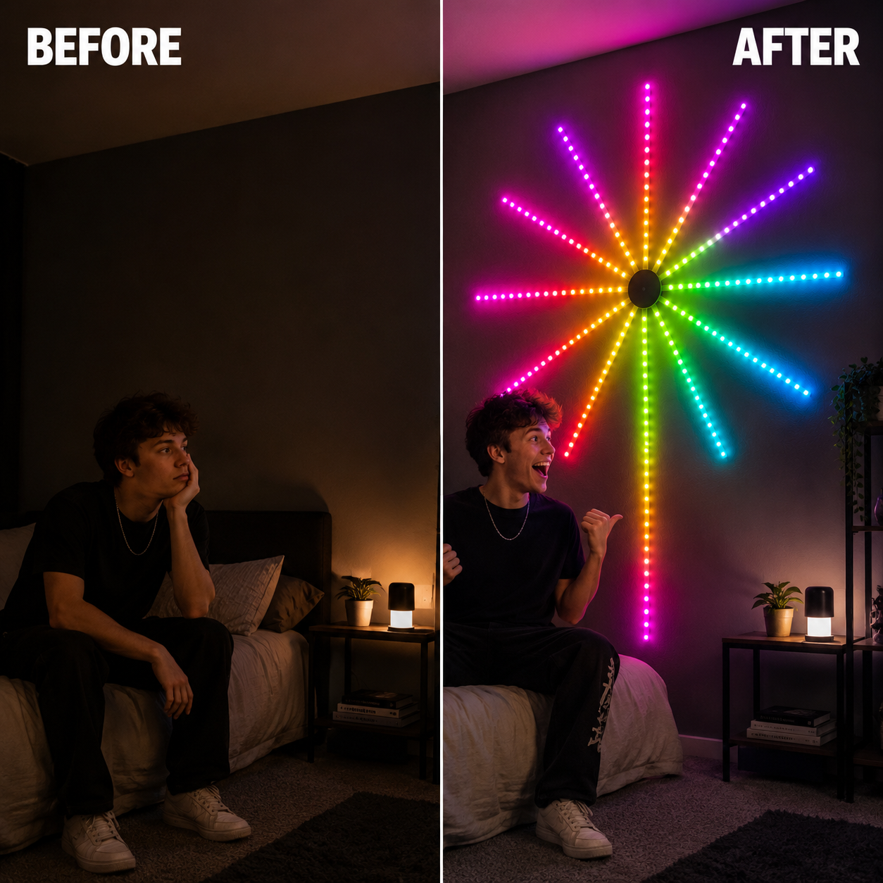 Firework LED Lights