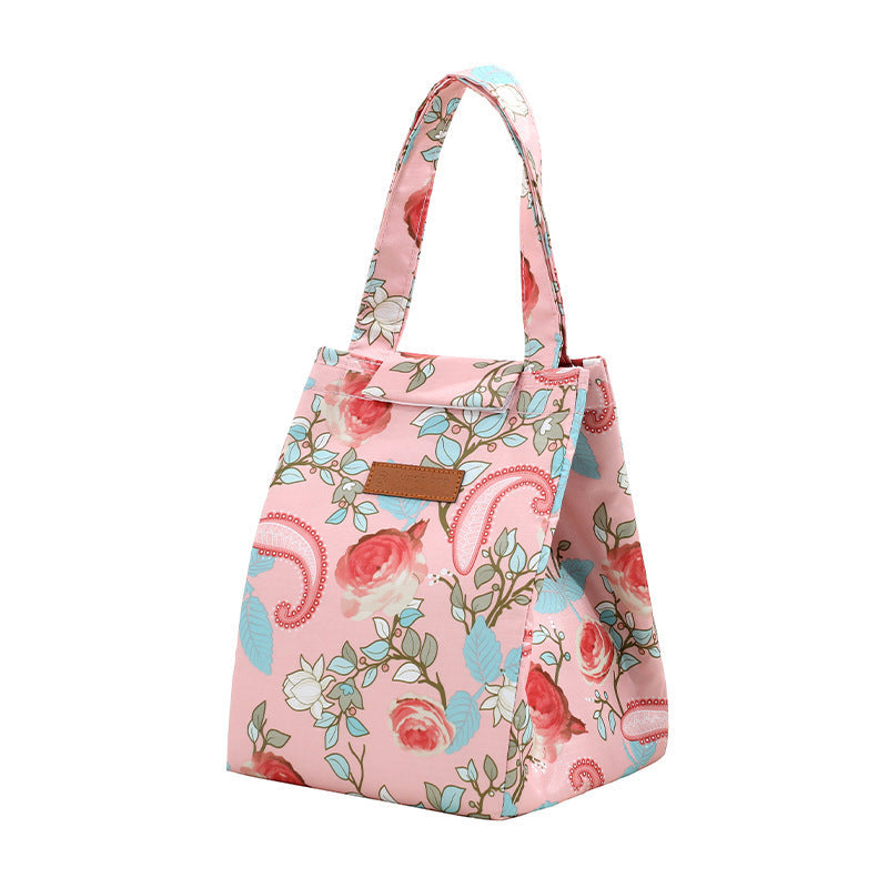 Floral Insulated Lunch Bag