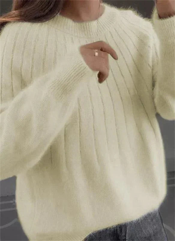 Fluffy Knitted Sweater