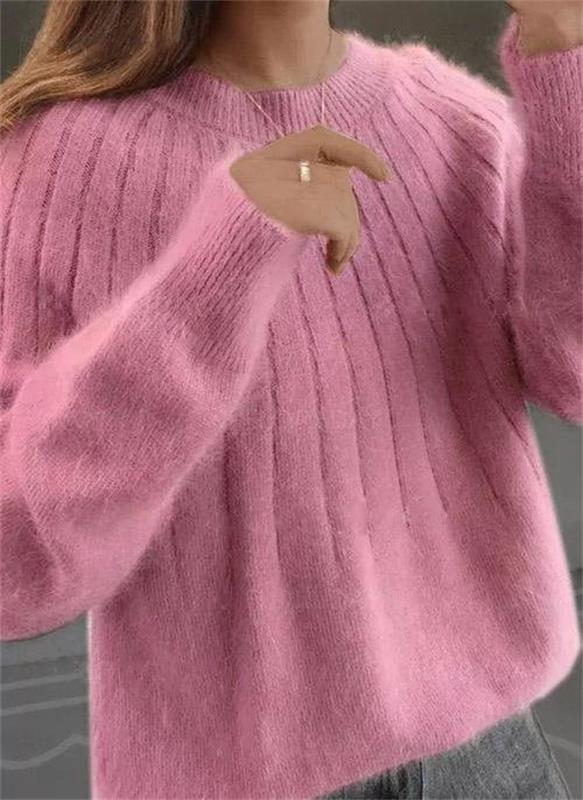 Fluffy Knitted Sweater