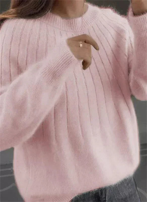 Fluffy Knitted Sweater
