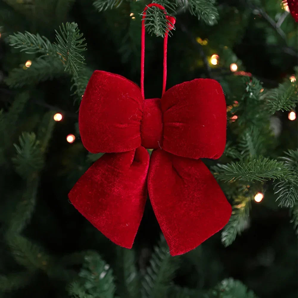 Luxury Red Velvet Bow