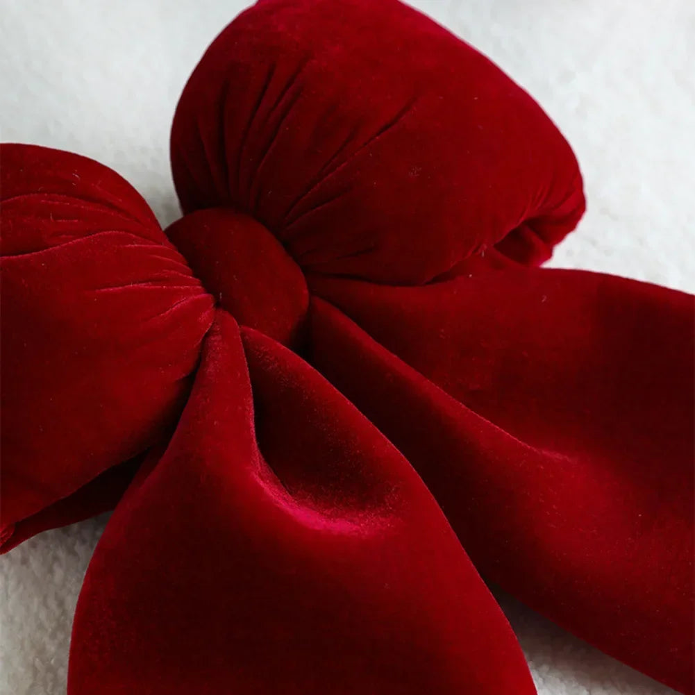 Luxury Red Velvet Bow