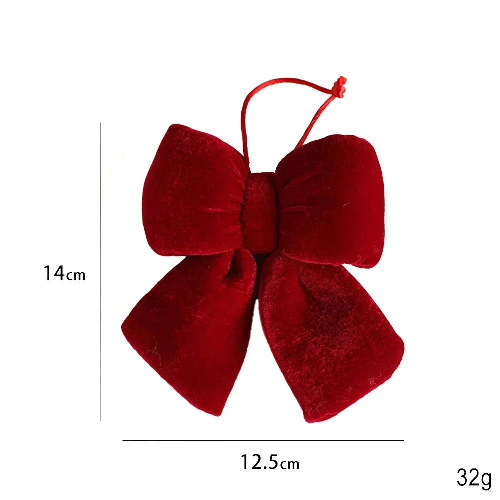 Luxury Red Velvet Bow