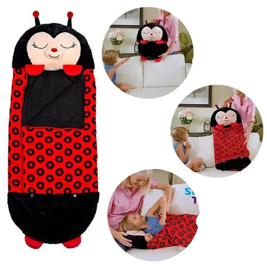 Foldable Animal-Shaped Sleeping Bag for Kids – Snoozi