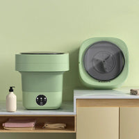 Compact Folding Laundry Machine