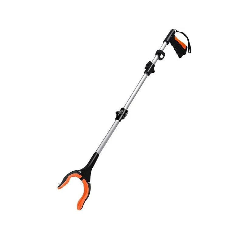 Folding Grabber Tool with 360° Rotating Clip