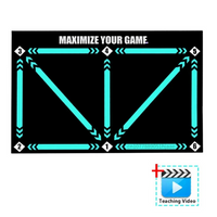 Soccer Skills Development Mat with Video Instruction