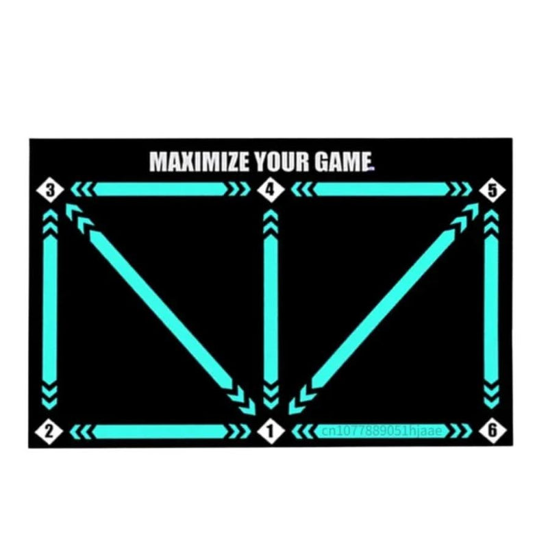 FOOTMASTER - Non-slip Soccer Training Mat for Effective Technique Training, Coordination, and Ball Control Indoors