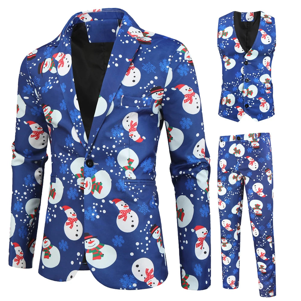 Frosty 3-Piece Suit for the Holidays