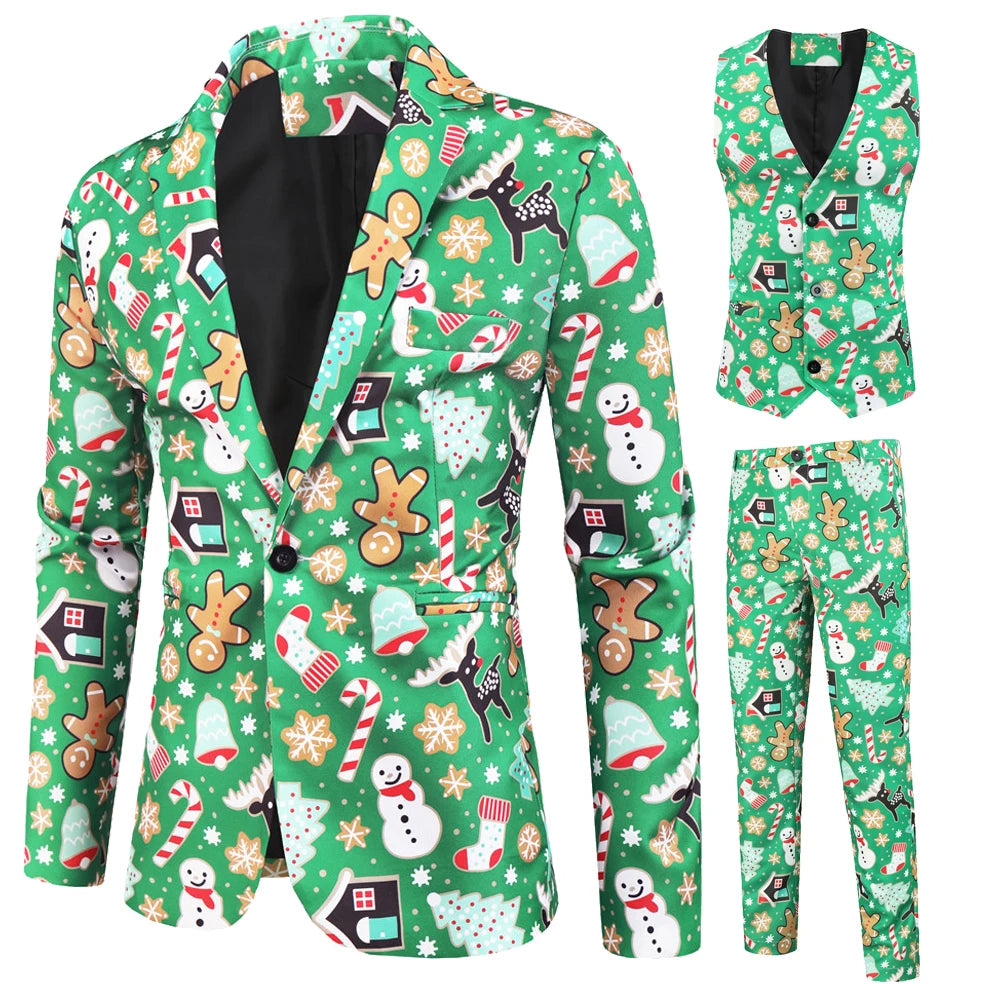 Frosty 3-Piece Suit for the Holidays