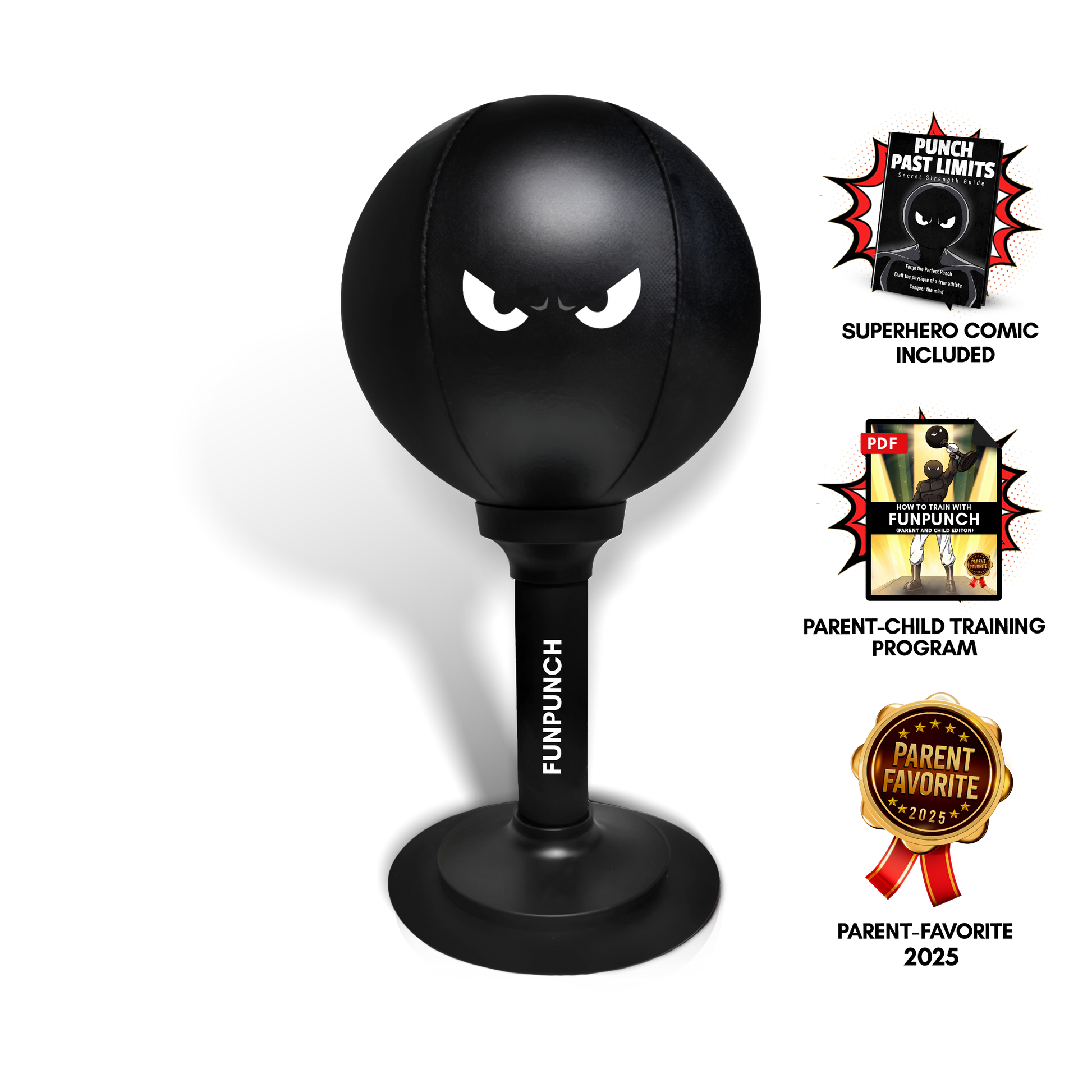 FunPunch R-Rage Bag Kids Edition — Active Play & Energy Outlet | punching ball