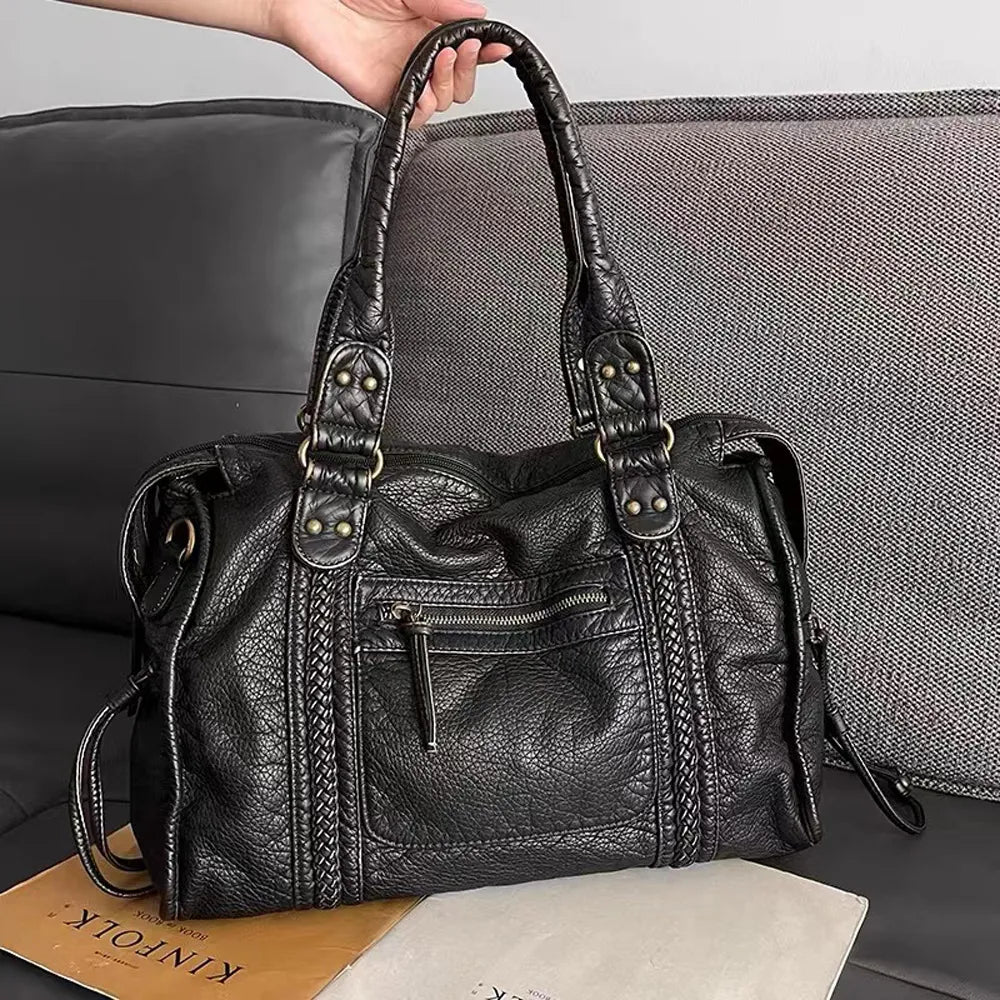 Genuine Leather Handbag