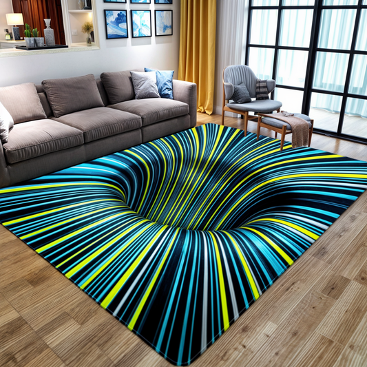 Geometric Illusion Rug