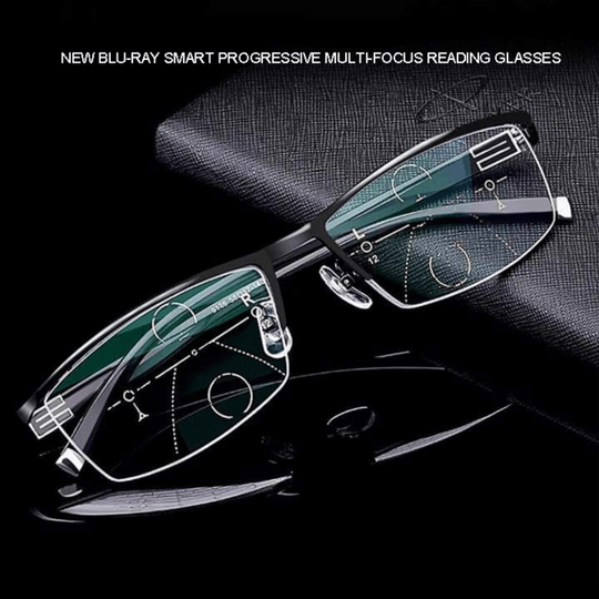 German Intelligent Progressive Glasses For Readers And Drivers With Fast Color Change