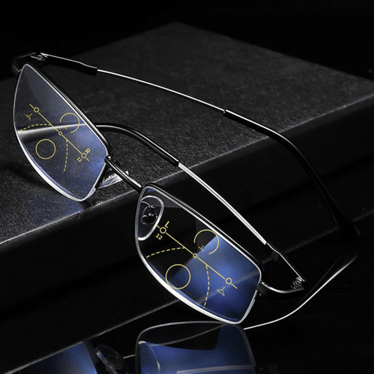 German Smart Progressive Glasses For Clear Reading And Driving Vision