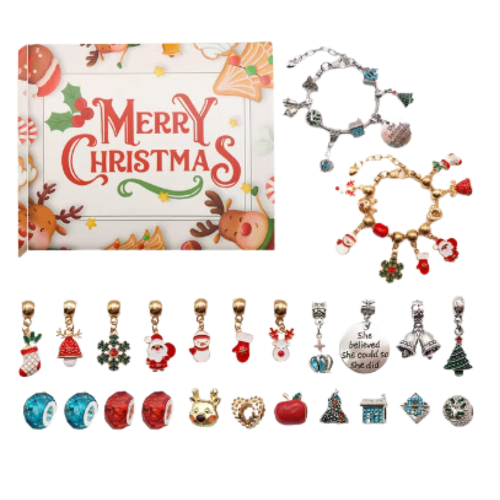 Girls' DIY Advent Calendar 2026 – Jewelry and Bracelet Set