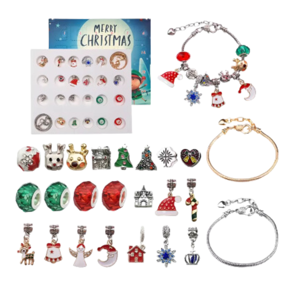 Girls' DIY Advent Calendar 2026 – Jewelry and Bracelet Set