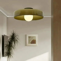 GLASSGLOW Modern Glass Ceiling Fixture for Elegant Homes