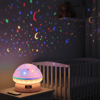 GLOWLIGHT - Magical Mushroom Night Light, 16 Colors, Timer