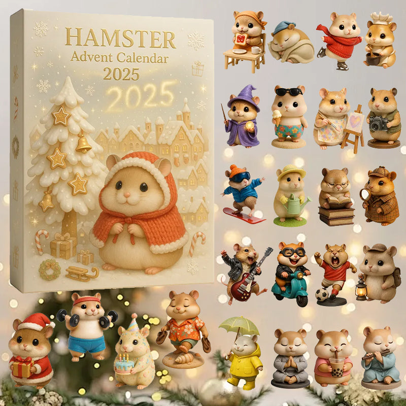 Hamster Advent Calendar - Holiday Treats for Your Furry Friend