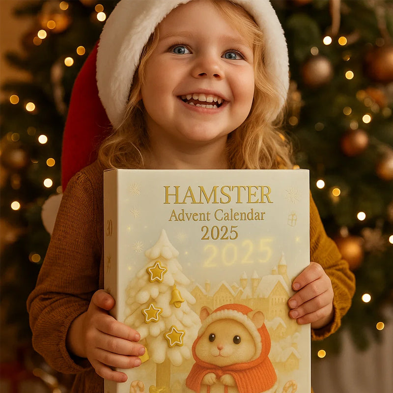Hamster Advent Calendar - Holiday Treats for Your Furry Friend