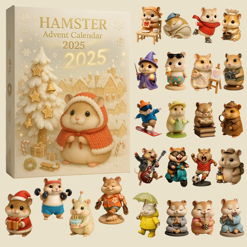Hamster Advent Calendar - Holiday Treats for Your Furry Friend
