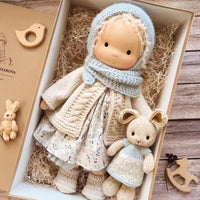 Soft Fabric Waldorf Doll - Imagination Toy for Kids
