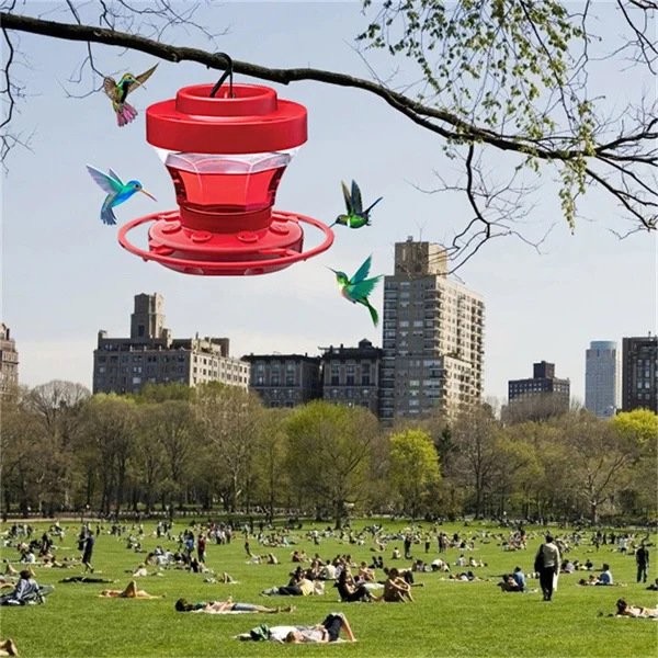Hanging Bee-Proof Hummingbird Water Feeder