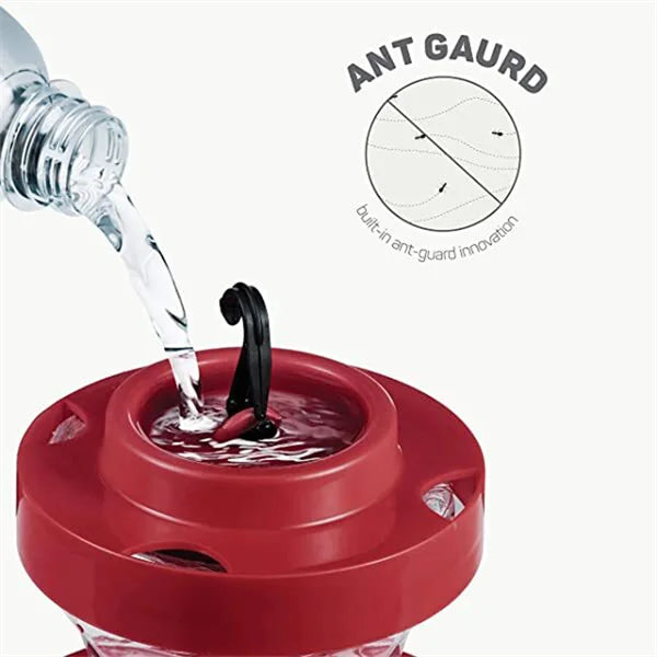 Hanging Bee-Proof Hummingbird Water Feeder