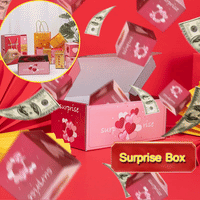 HeartBloom™ Layered Surprise Gift Box with Photo Slots