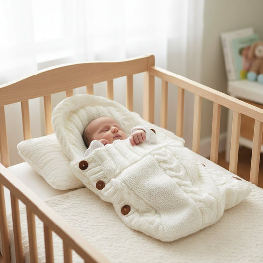HUGNEST Baby Wrap – Soft Baby Blanket for Comfort from the Start