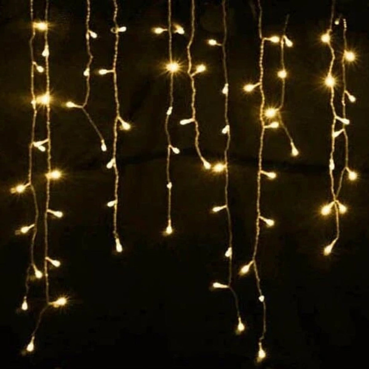 Icicle Christmas Lights - 4 Metres with 96 LEDs and 8 Modes